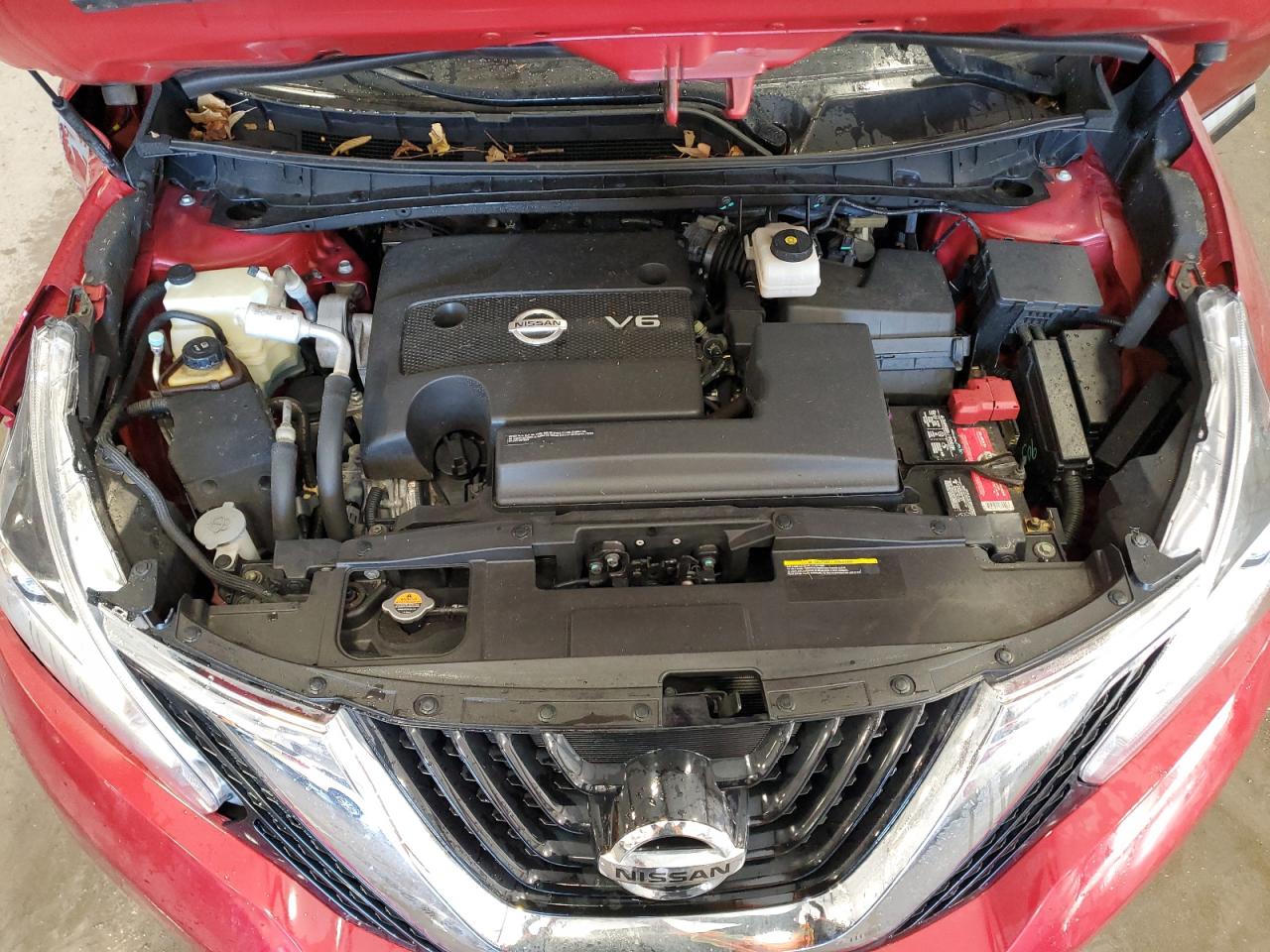 2015 Nissan Murano VIN 5N1AZ2MH9FN290591 Copart auction photo, all over damage thumbnail 12