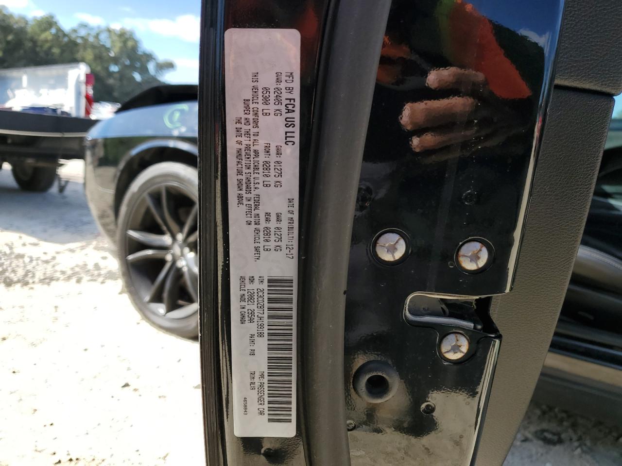 2018 Dodge Challenger VIN 2C3CDZBT7JH199188 Copart auction photo, front end damage thumbnail 12
