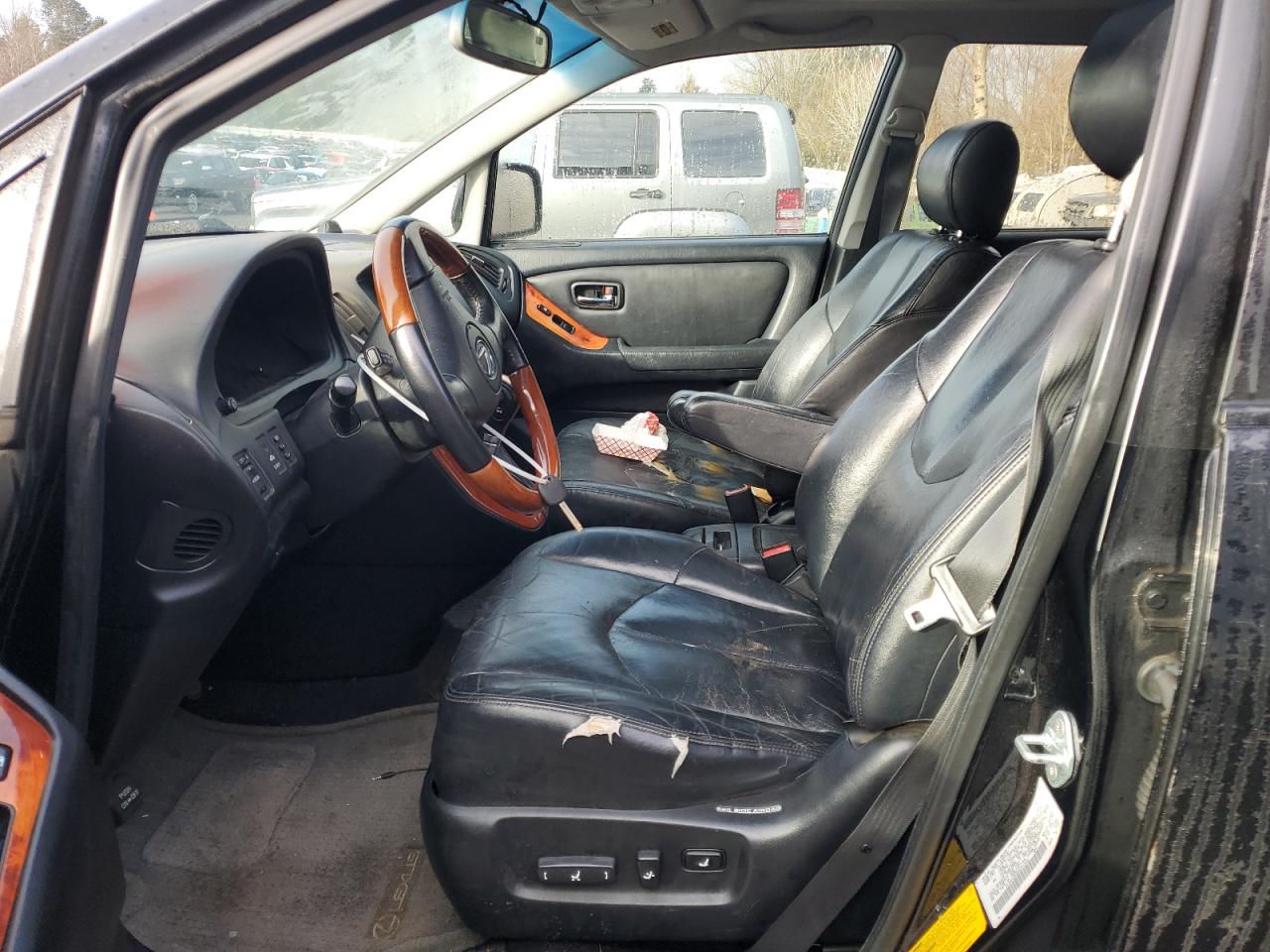 2002 Lexus RX VIN JTJHF10U220252939 Copart auction photo, side / front end damage thumbnail 7