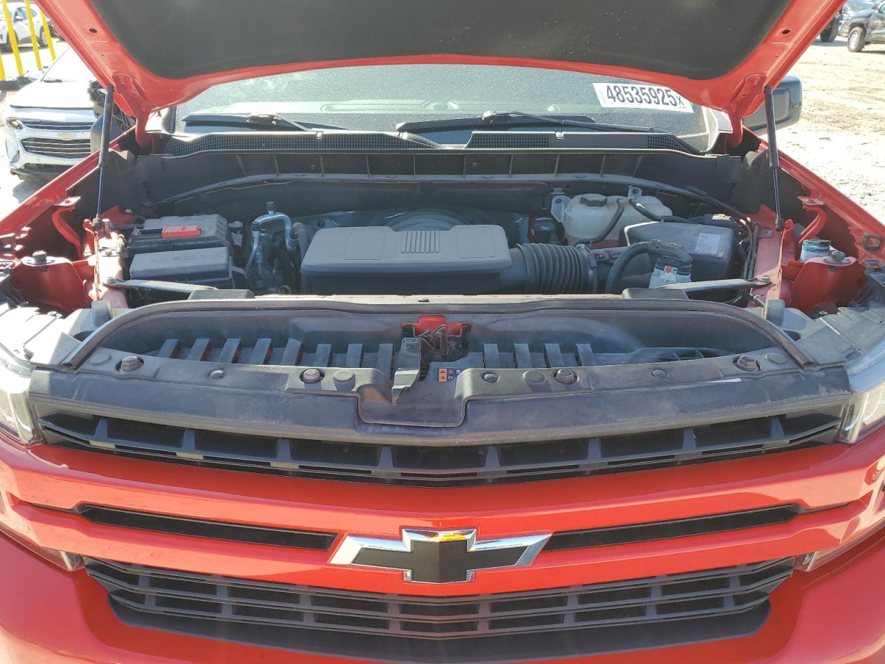 2020 Chevrolet Silverado VIN 1GCRYEED3LZ358203 Copart auction photo, side / front end damage thumbnail 12