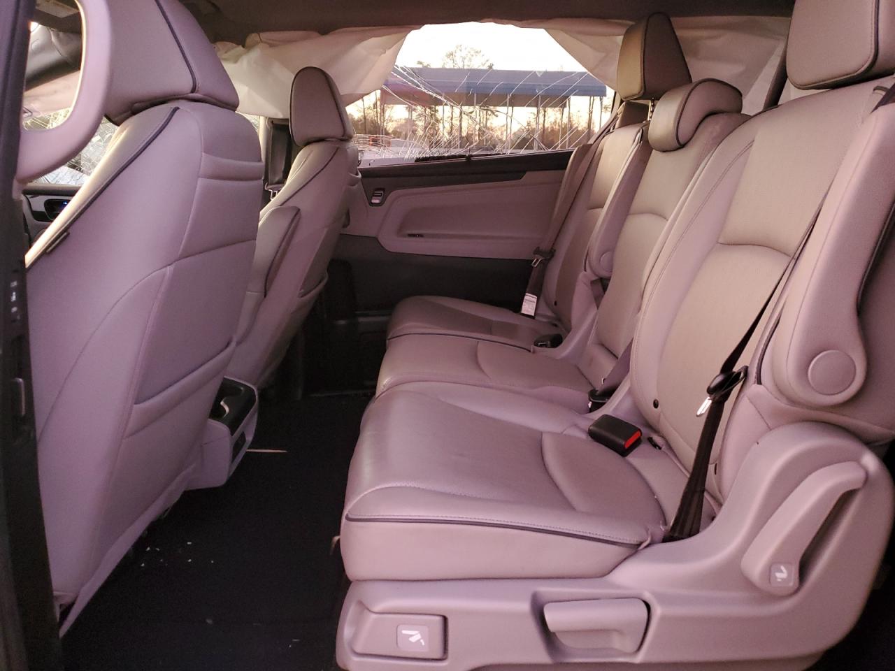 2022 Honda Odyssey VIN 5FNRL6H99NB011964 Copart auction photo, side / front end damage thumbnail 11