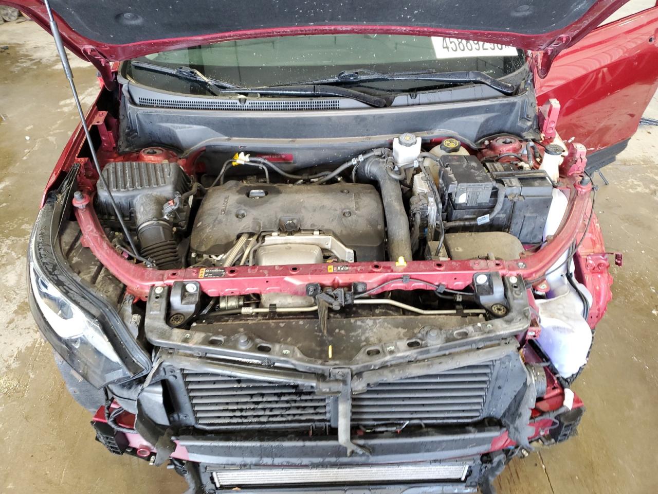 2018 Chevrolet Equinox VIN 2GNAXTEX2J6266787 Copart auction photo, front end / side damage thumbnail 12