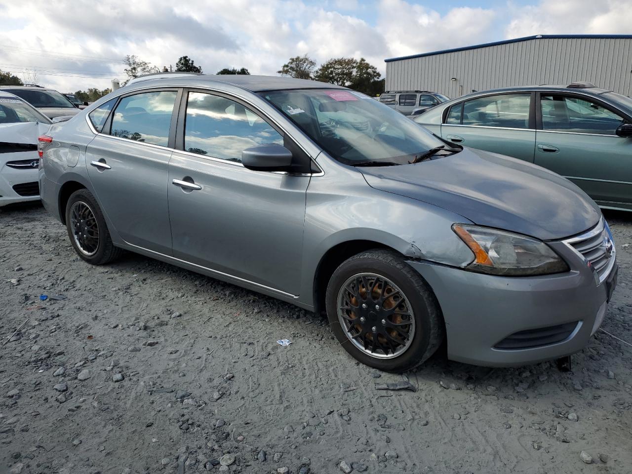 2014 Nissan Sentra VIN 3N1AB7AP4EY243443 Copart auction photo, mechanical damage thumbnail 4