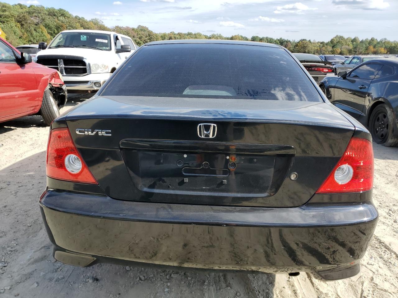 2004 Honda Civic VIN 1HGEM22044L013021 Copart auction photo, front end damage thumbnail 6