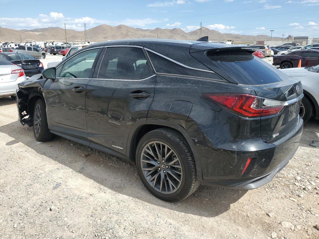 2017 Lexus RX VIN 2T2BGMCA8HC017268 Copart auction photo, front end / side damage thumbnail 2