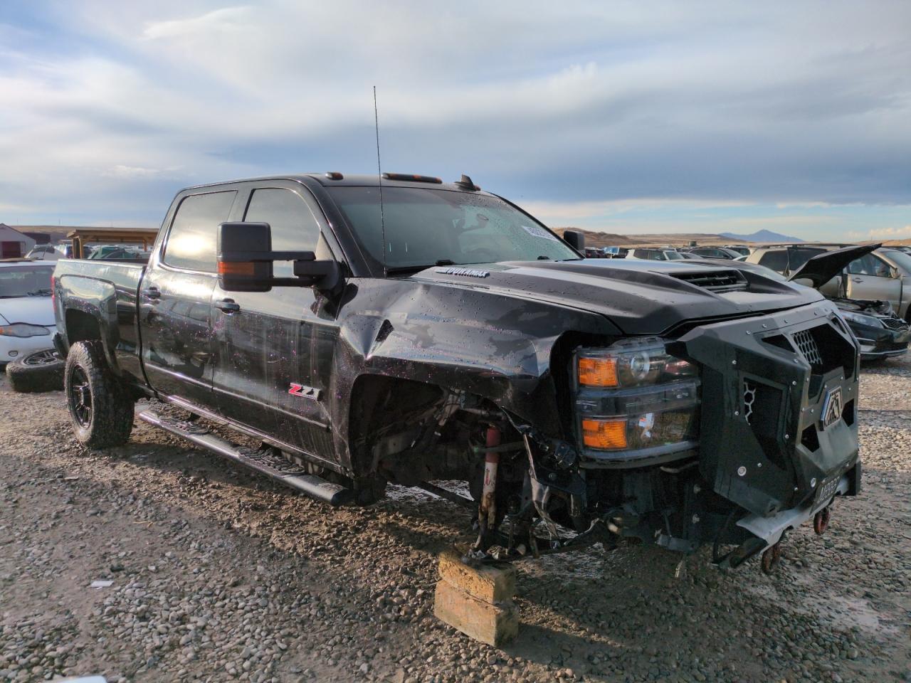 2016 Chevrolet Silverado VIN 1GC1KVE80GF172773 Copart auction photo, side damage thumbnail 4