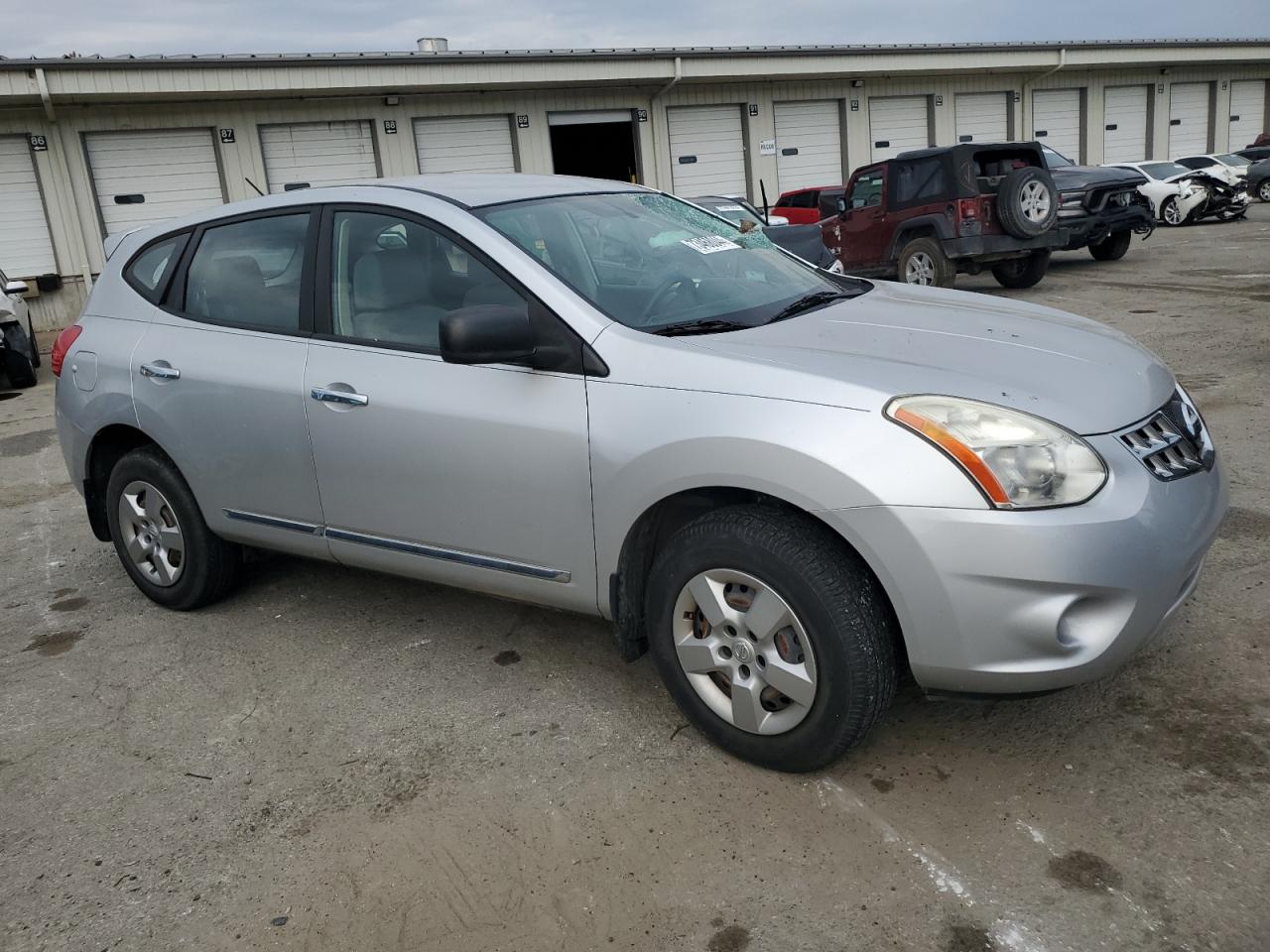 2011 Nissan Rogue VIN JN8AS5MT2BW573373 Copart auction photo, top/roof damage thumbnail 4