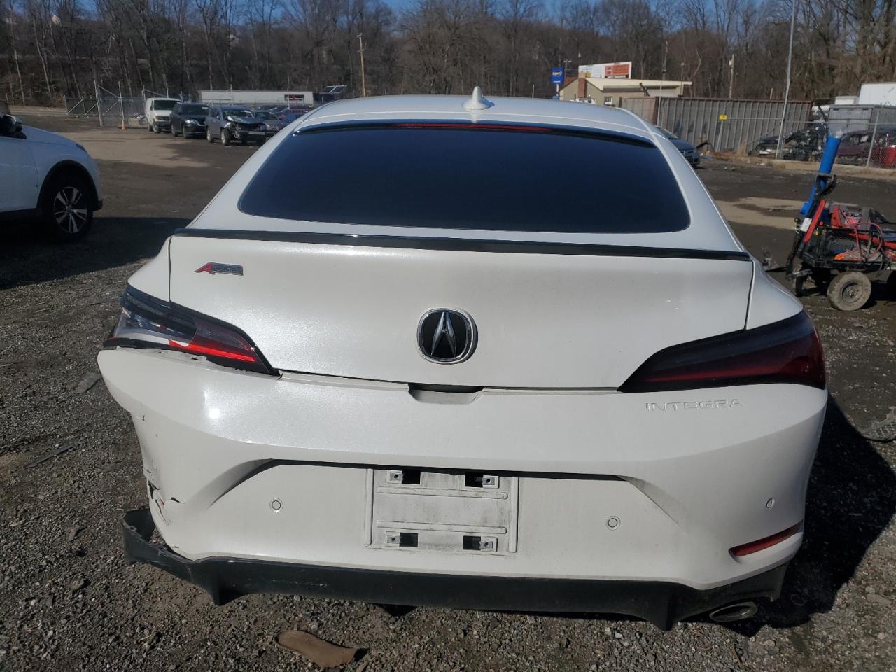 2024 Acura Integra VIN 19UDE4H60RA025167 Copart auction photo, rear end damage thumbnail 6