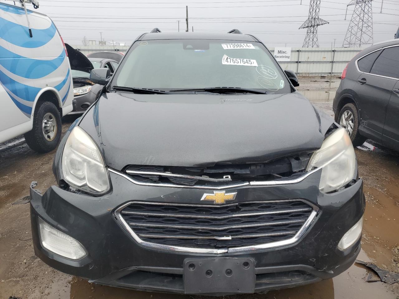 2017 Chevrolet Equinox VIN 2GNFLFEK6H6335224 Copart auction photo, front end / side damage thumbnail 5