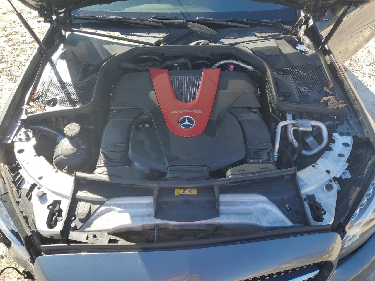 2017 Mercedes-Benz C-klasse VIN WDDWJ6EB5HF521833 Copart auction photo, all over damage thumbnail 11
