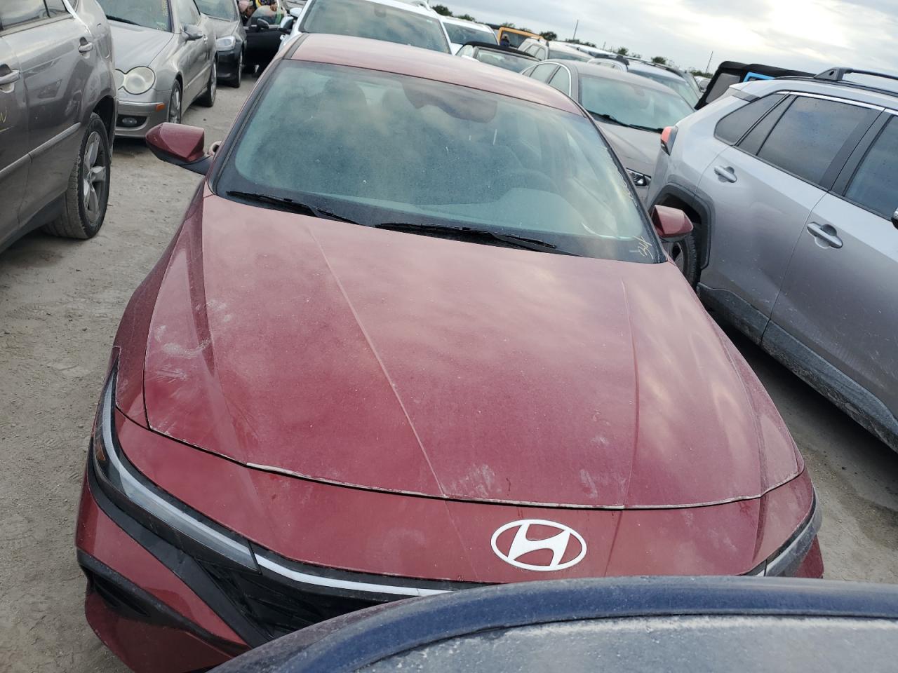 2024 Hyundai Elantra VIN KMHLL4DG5RU639091 Copart auction photo, water/flood damage thumbnail 5