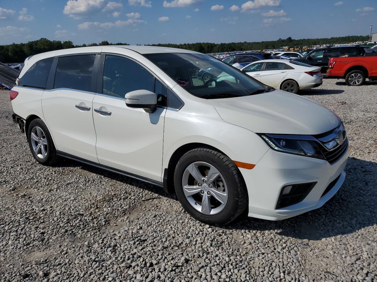 2019 Honda Odyssey VIN 5FNRL6H53KB047397 Copart auction photo, rear end damage thumbnail 4