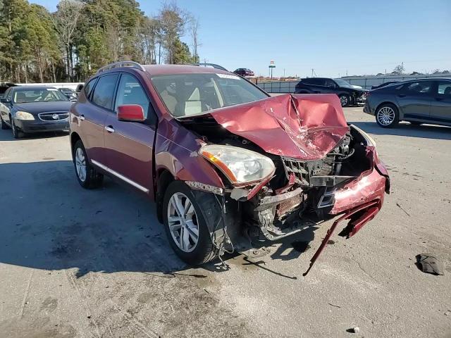 2013 Nissan Rogue VIN JN8AS5MT3DW525285 Copart auction photo, front end / side damage thumbnail 11