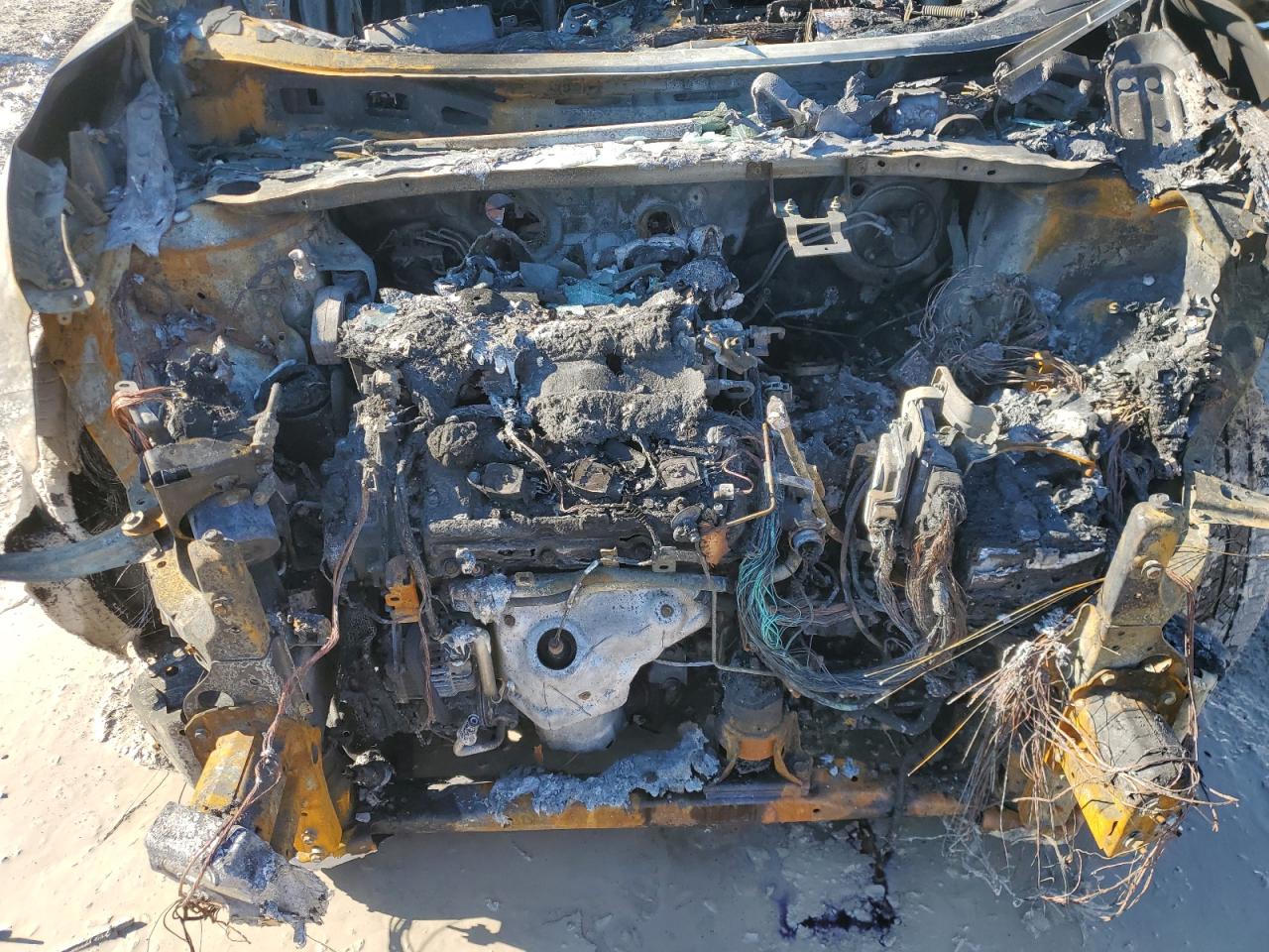 2019 Nissan Murano VIN 5N1AZ2MSXKN166190 Copart auction photo, burn damage thumbnail 12