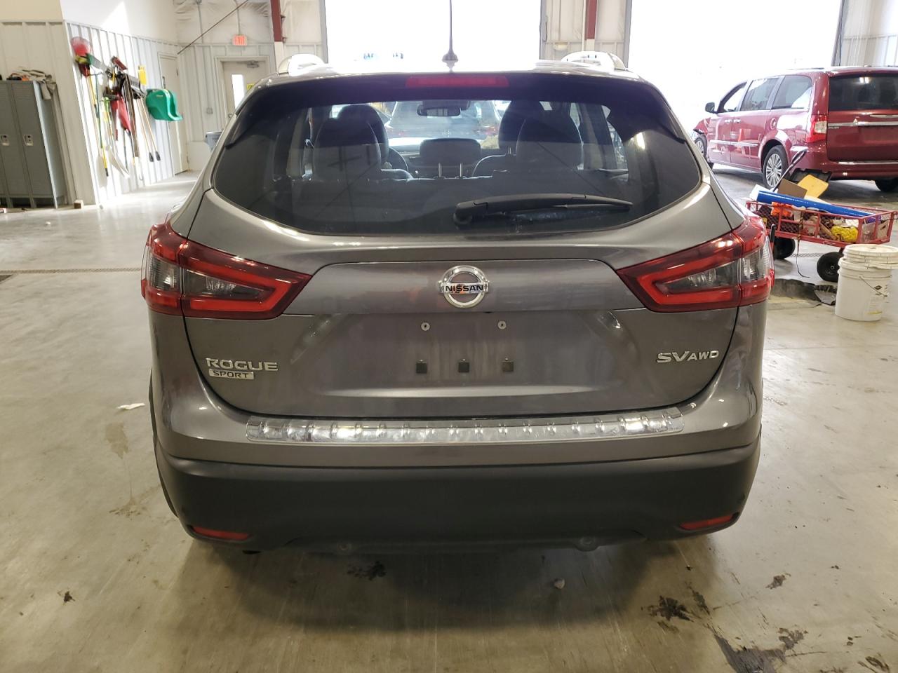 2021 Nissan Rogue VIN JN1BJ1BW8MW671872 Copart auction photo, front end damage thumbnail 6