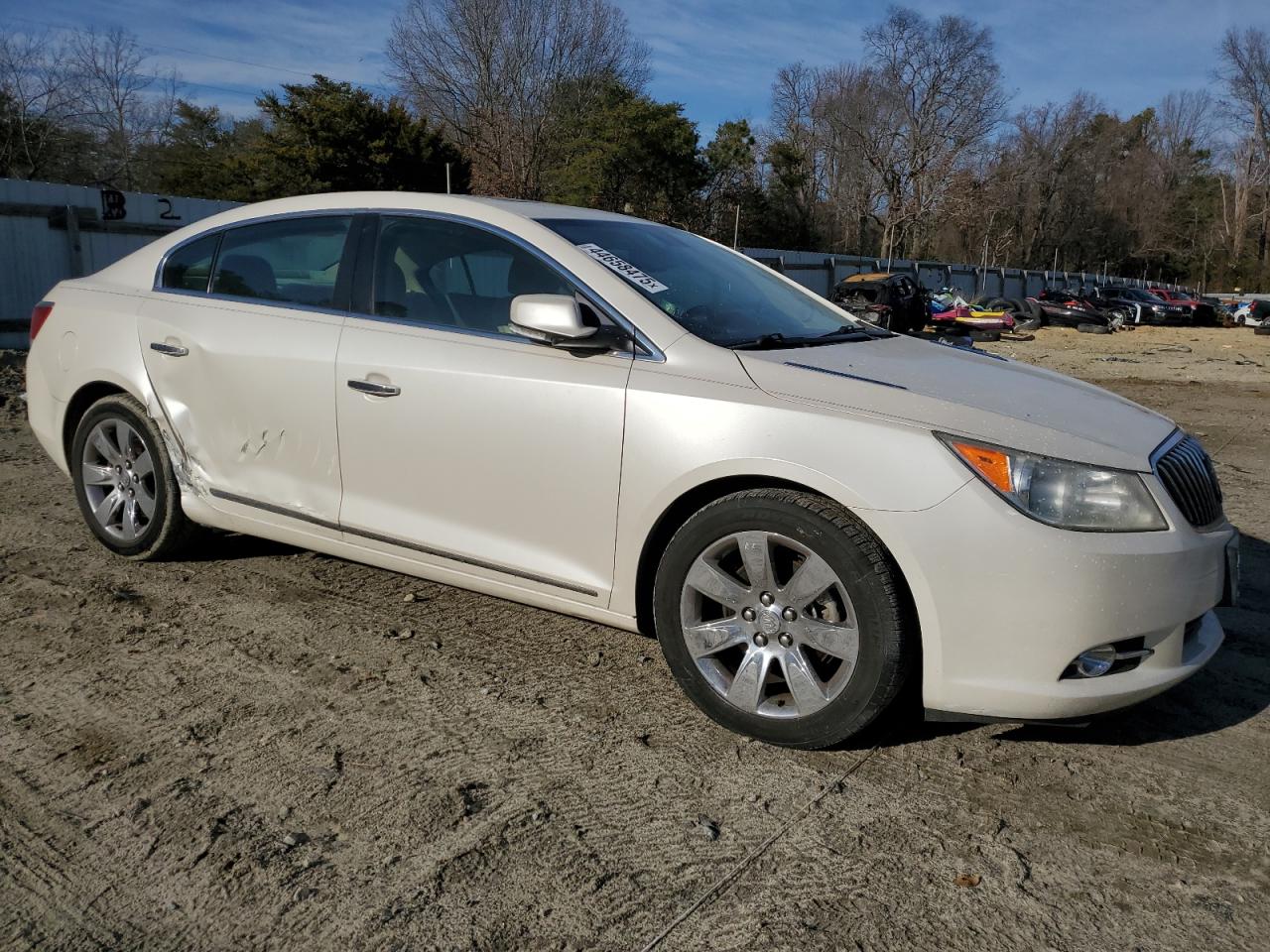 2013 Buick LaCrosse VIN 1G4GF5E31DF213311 Copart auction photo, side damage thumbnail 4