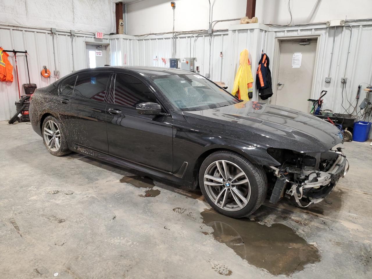 2017 BMW 7er VIN WBA7F2C51HG422293 Copart auction photo, front end damage thumbnail 4