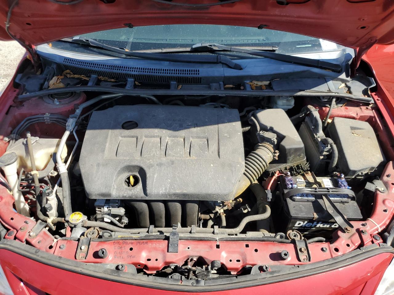 2012 Toyota Corolla VIN 5YFBU4EE9CP014224 Copart auction photo, rear end damage thumbnail 11