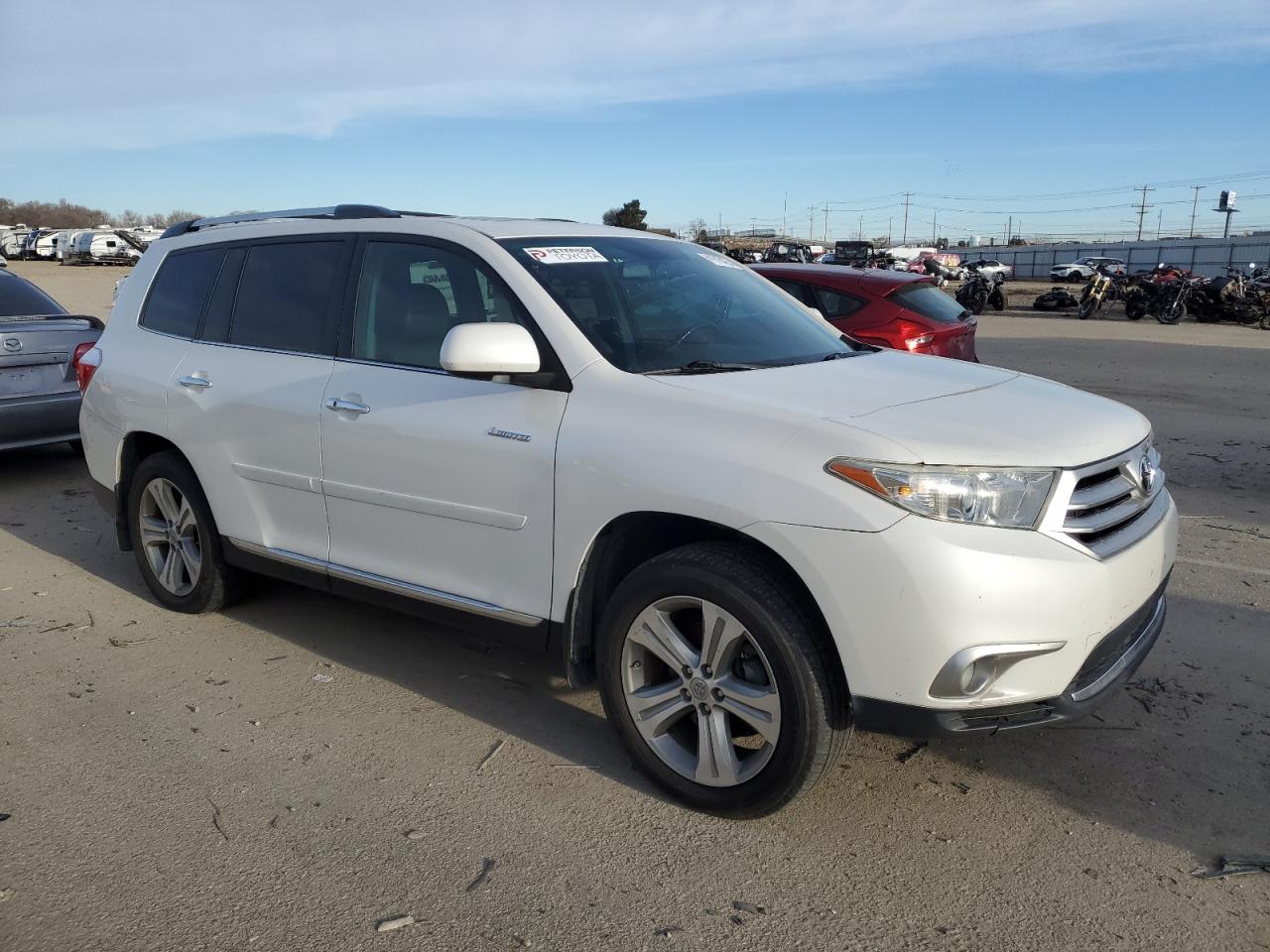 2011 Toyota Highlander VIN 5TDDK3EH5BS077636 Copart auction photo, mechanical damage thumbnail 4