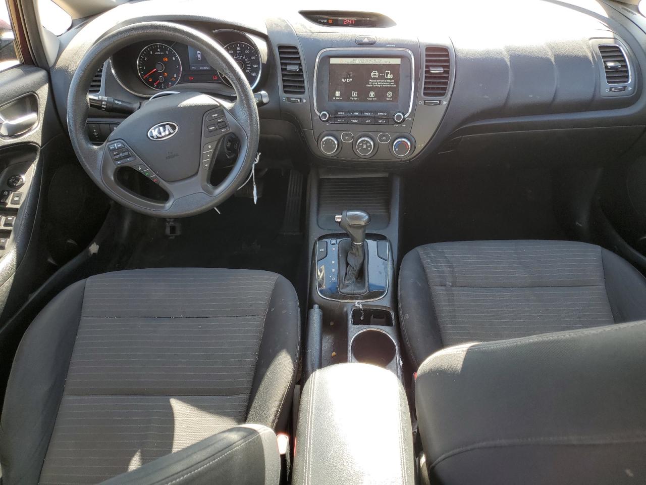 2018 KIA Forte VIN 3KPFL4A77JE170126 Copart auction photo, front end damage thumbnail 8