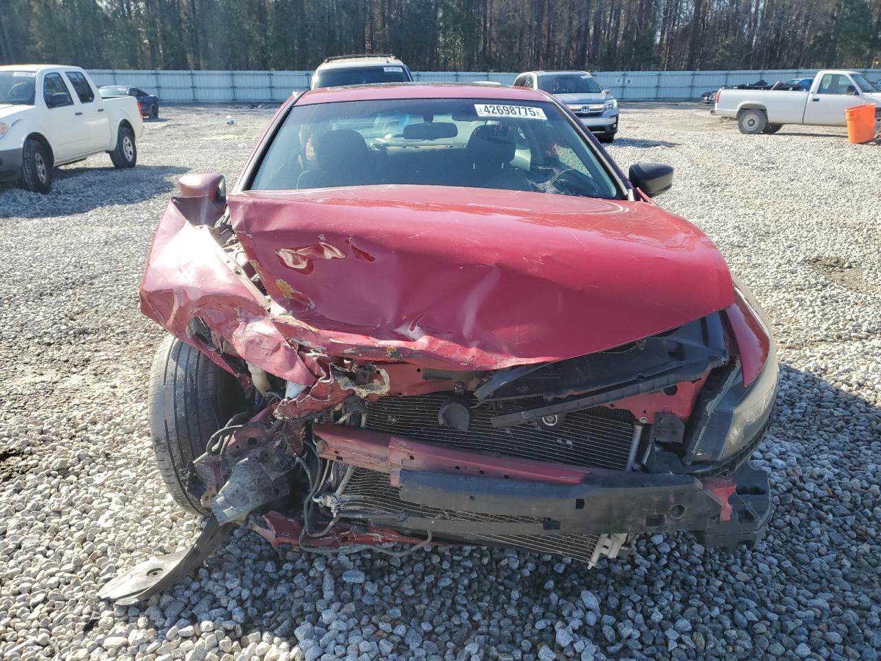 2009 Honda Accord VIN 1HGCS12789A020383 Copart auction photo, front end damage thumbnail 5