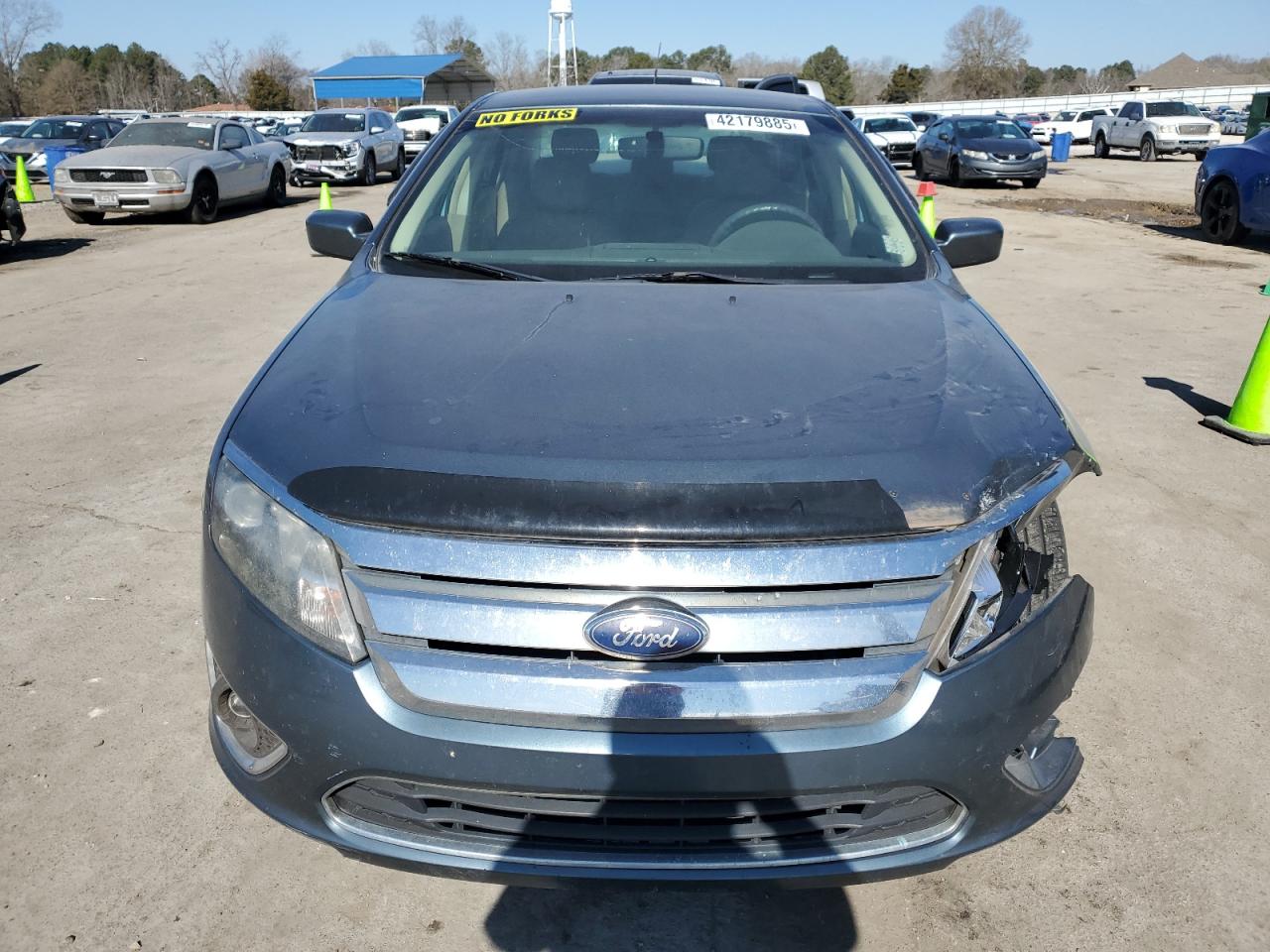 2012 Ford Fusion VIN 3FAHP0JA2CR178203 Copart auction photo, front end / side damage thumbnail 5