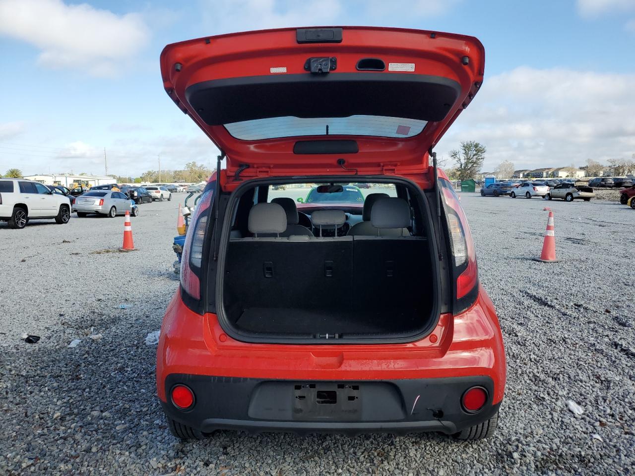 2019 KIA Soul VIN KNDJN2A25K7658425 Copart auction photo, front end damage thumbnail 6