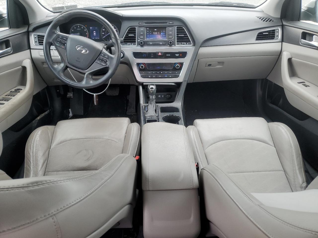 2015 Hyundai Sonata VIN 5NPE34AF7FH236504 Copart auction photo, rear end damage thumbnail 8
