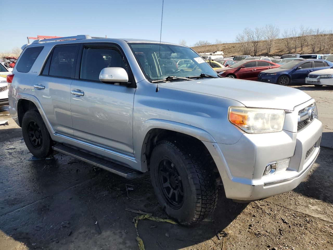 2010 Toyota 4Runner VIN JTEBU5JR7A5023136 Copart auction photo, side / rear end damage thumbnail 4