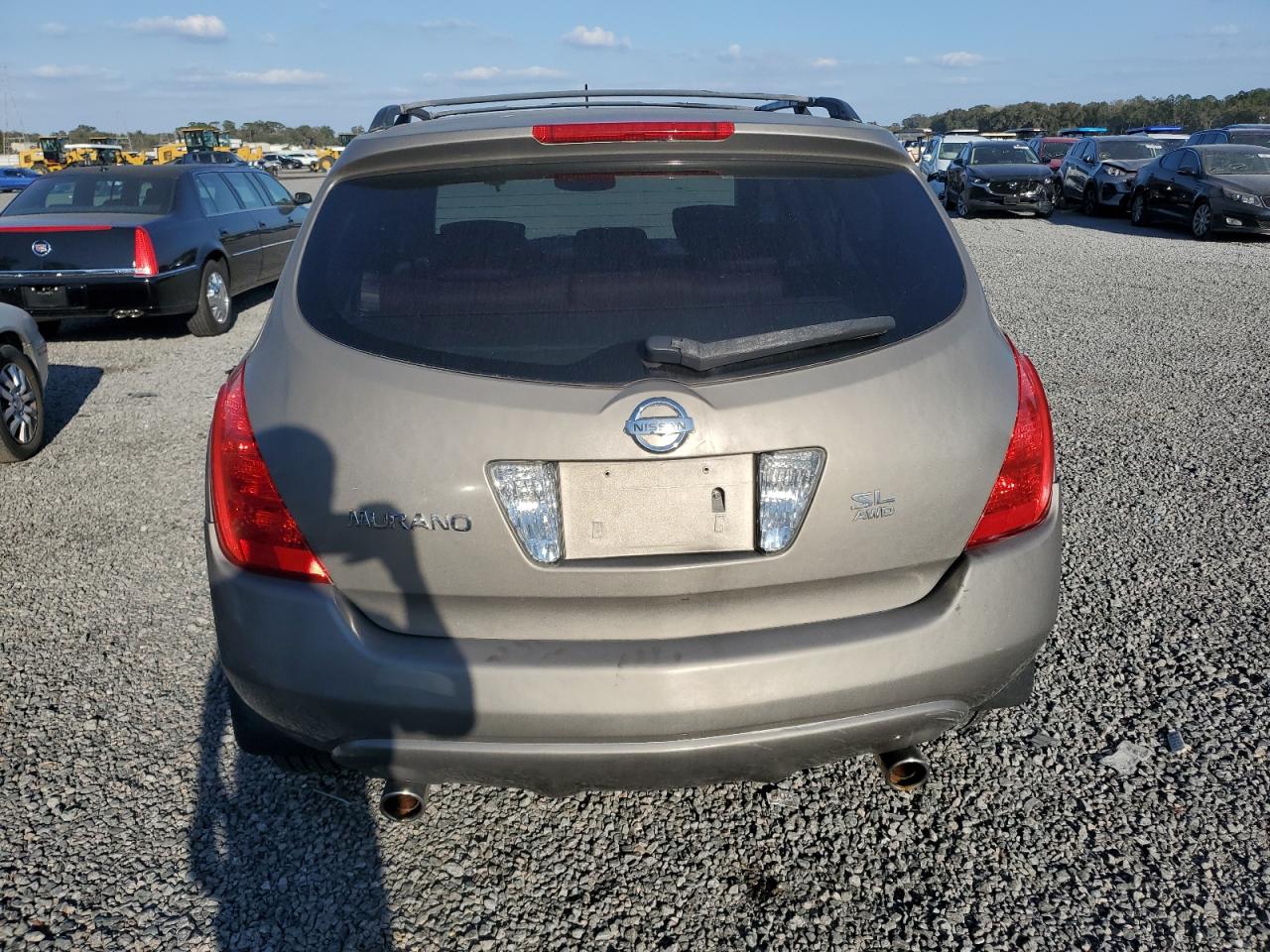 2004 Nissan Murano VIN JN8AZ08W74W322239 Copart auction photo, water/flood damage thumbnail 6
