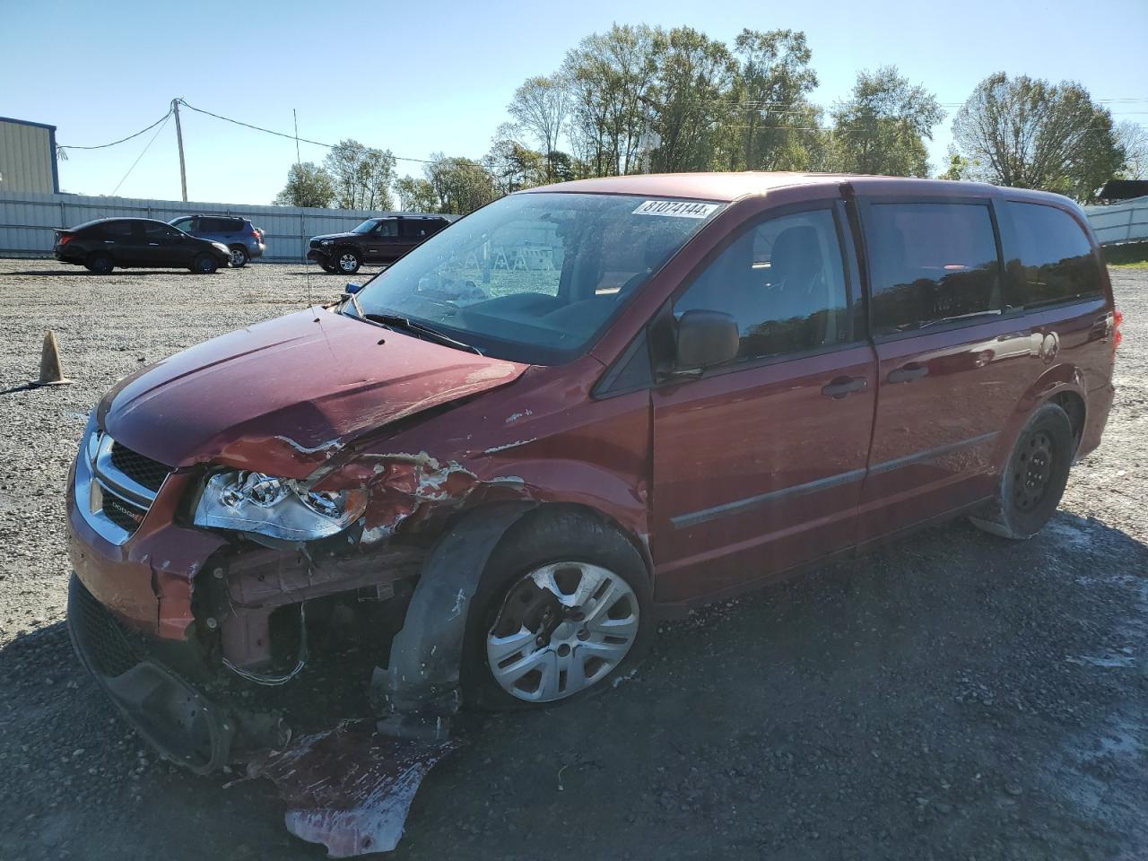 2015 Dodge Caravan VIN 2C4RDGBG4FR576722