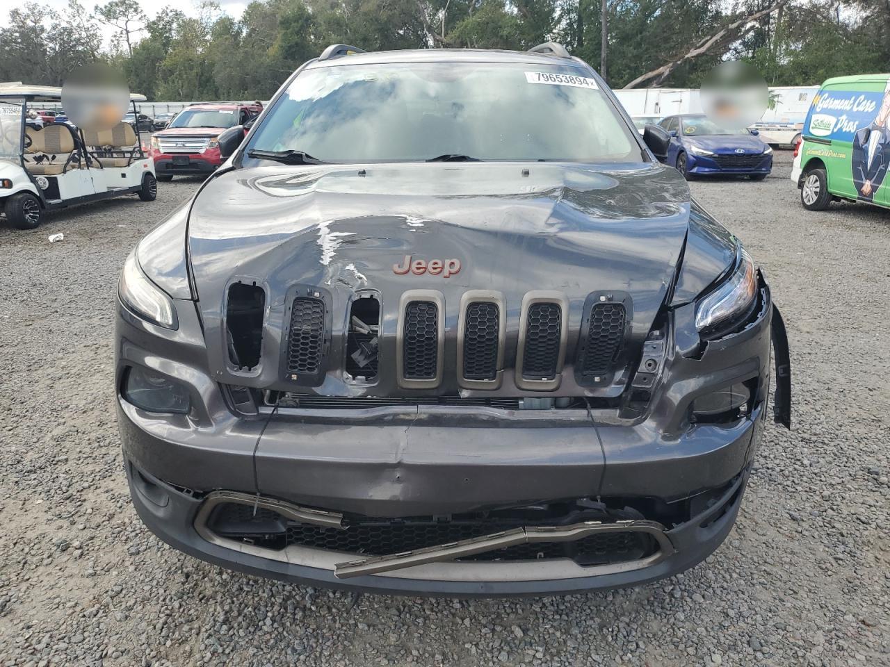 2016 Jeep Grand Cherokee VIN 1C4PJMCS9GW267967 Copart auction photo, front end / water/flood damage thumbnail 5