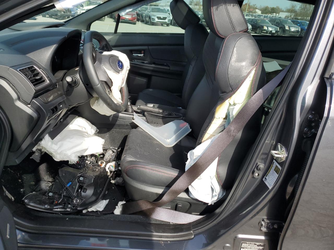 2021 Subaru WRX VIN JF1VA1J61M9819067 Copart auction photo, front end / rear end damage thumbnail 7