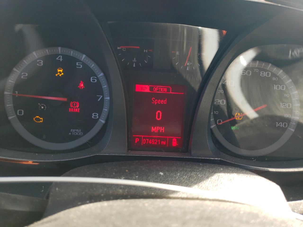 2016 GMC Terrain VIN 2GKALMEK3G6243675 Copart auction photo, rear end damage thumbnail 9