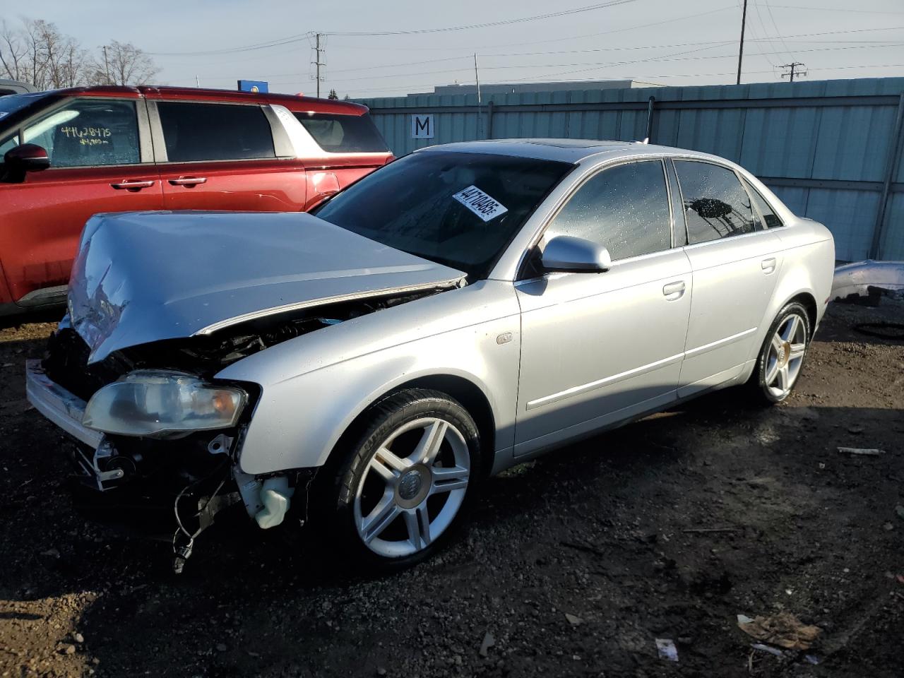 2006 Audi A4 VIN WAUDF78E66A172753