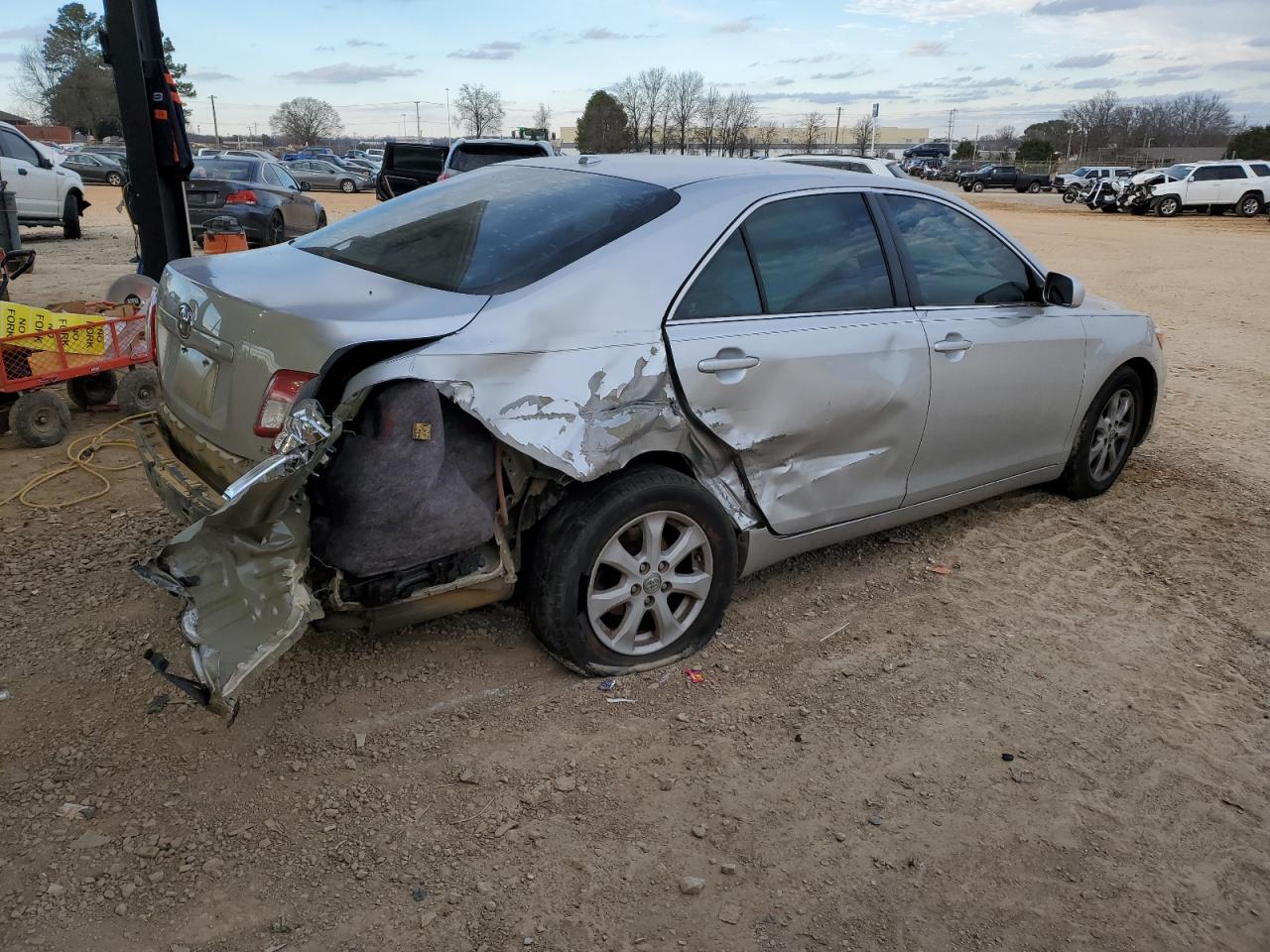 2011 Toyota Camry VIN 4T4BF3EK4BR116821 Copart auction photo, rear end / side damage thumbnail 3