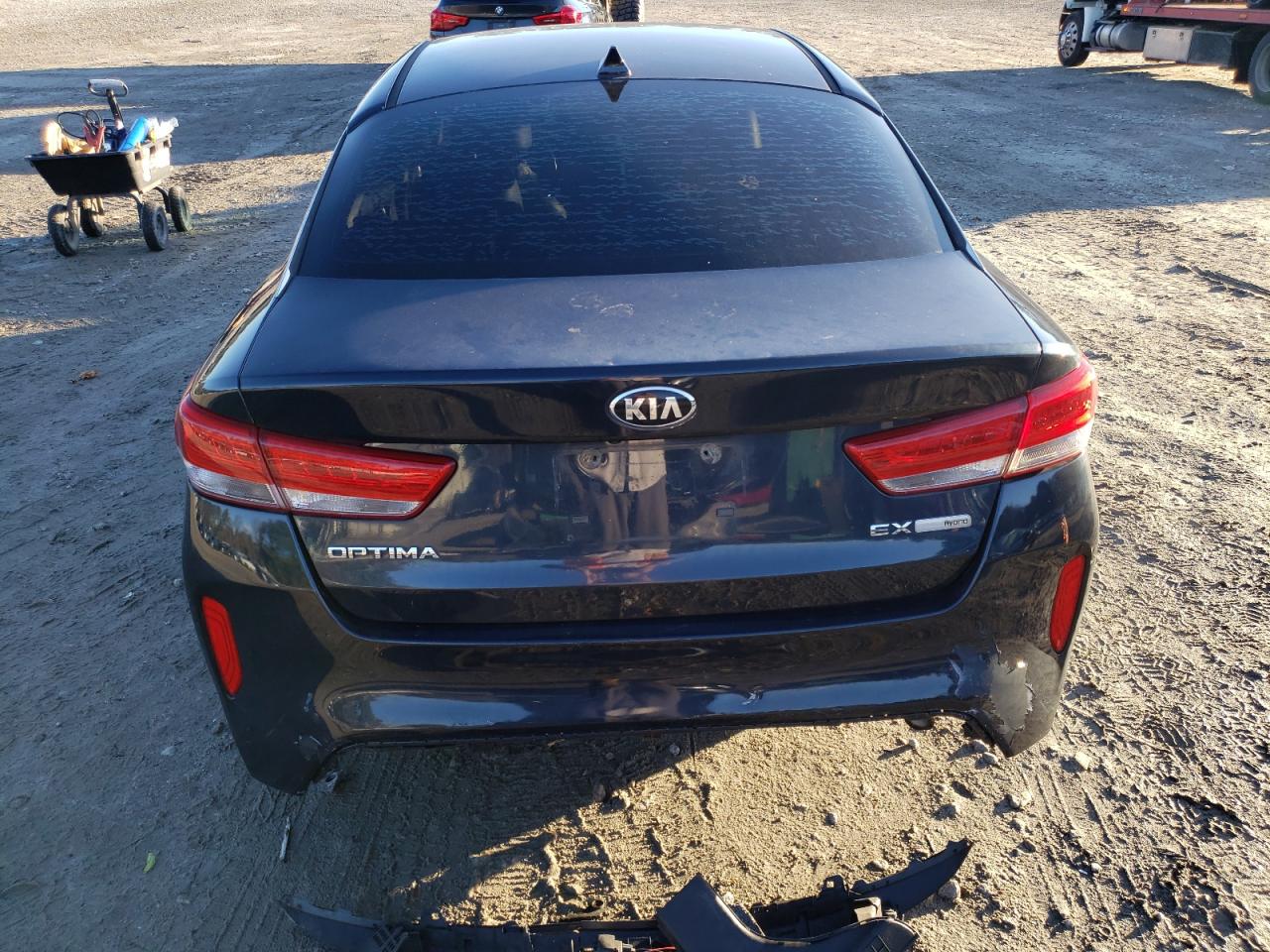 2017 KIA Optima VIN KNAGU4LE9H5011852 Copart auction photo, front end / rear end damage thumbnail 6