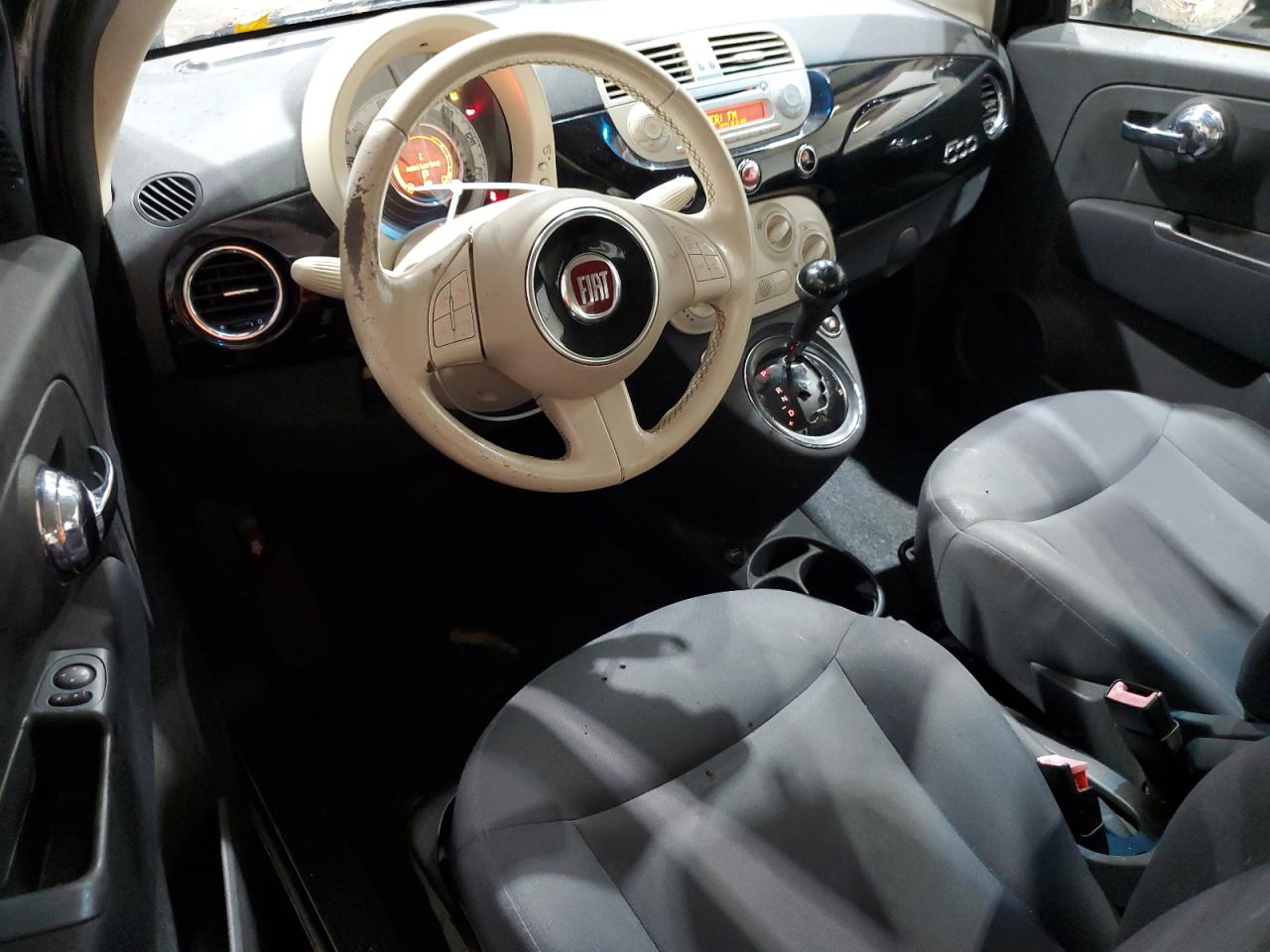 2013 Fiat 500 VIN 3C3CFFAR7DT751959 Copart auction photo, mechanical / side damage thumbnail 8