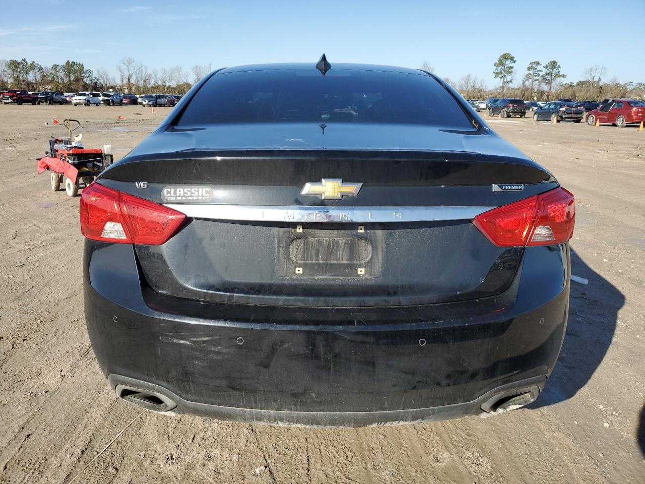 2019 Chevrolet Impala VIN 1G1105S31KU138319 Copart auction photo, front end / side damage thumbnail 6