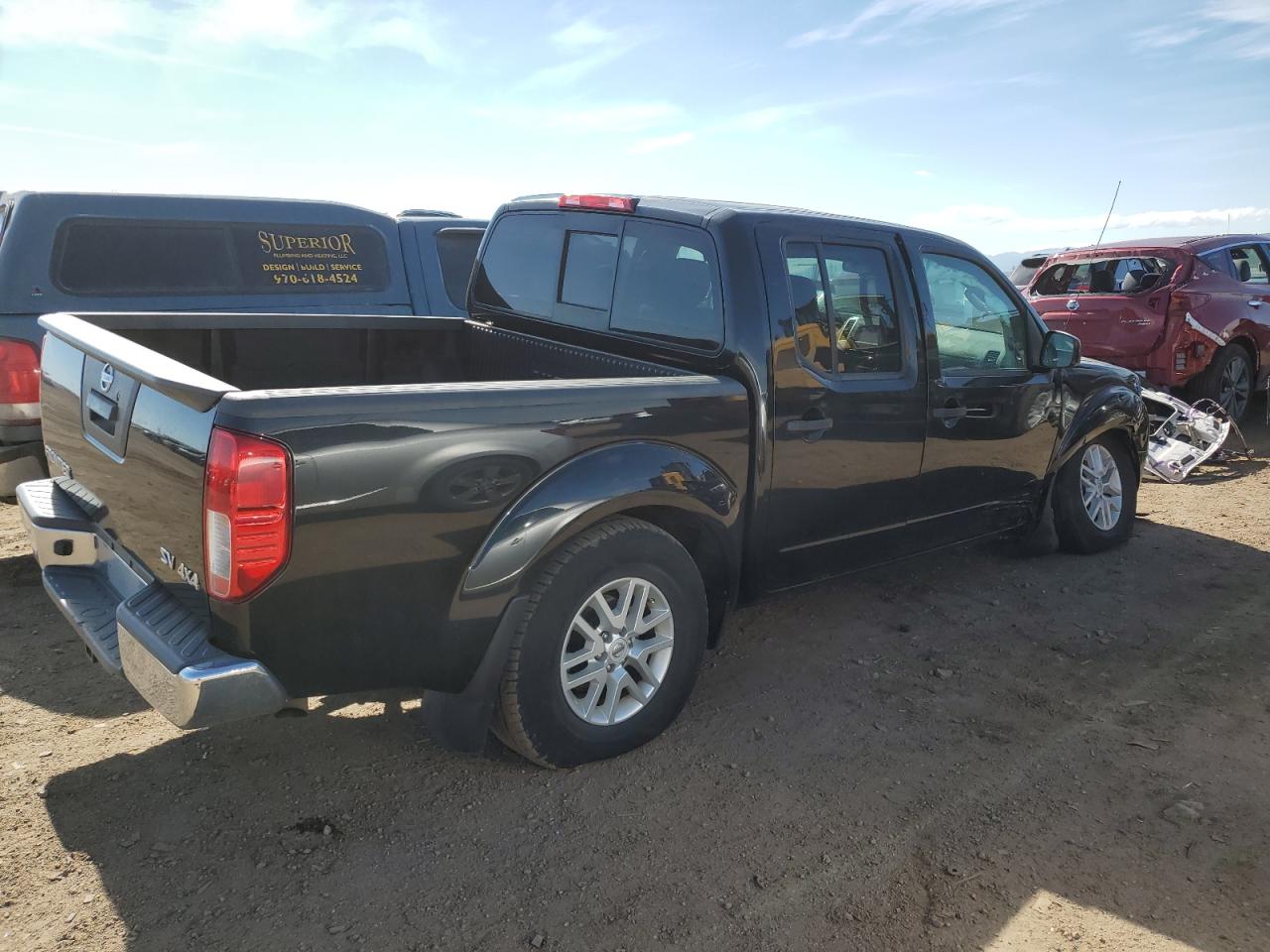 2019 Nissan Navara (Frontier) VIN 1N6AD0EV5KN703304 Copart auction photo, front end / undercarriage damage thumbnail 3
