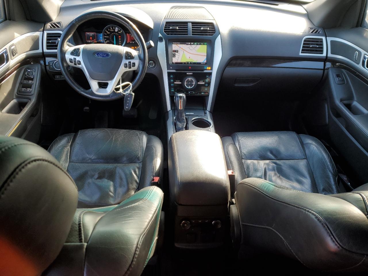 2014 Ford Explorer VIN 1FM5K8F80EGA09948 Copart auction photo, rear end damage thumbnail 8