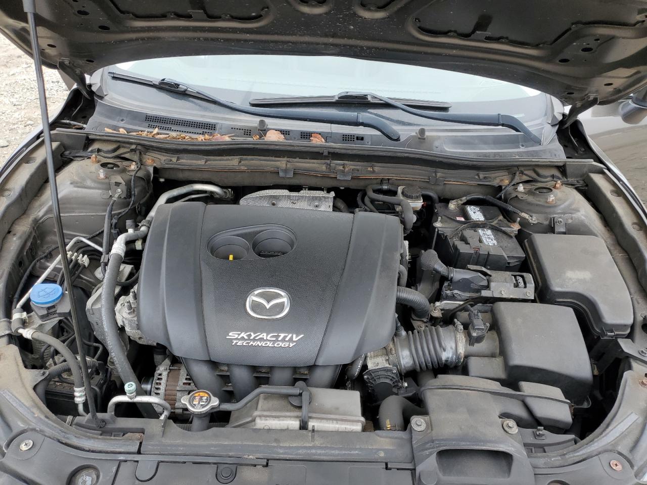 2014 Mazda 3 VIN JM1BM1M78E1147937 Copart auction photo, undercarriage / minor dent/scratches damage thumbnail 11