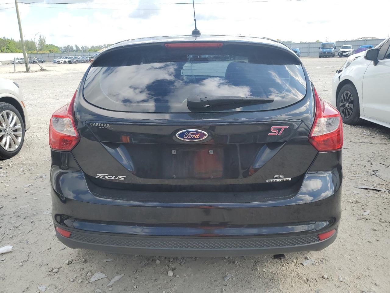 2014 Ford Focus VIN 1FADP3K29EL455289 Copart auction photo, front end / undercarriage damage thumbnail 6