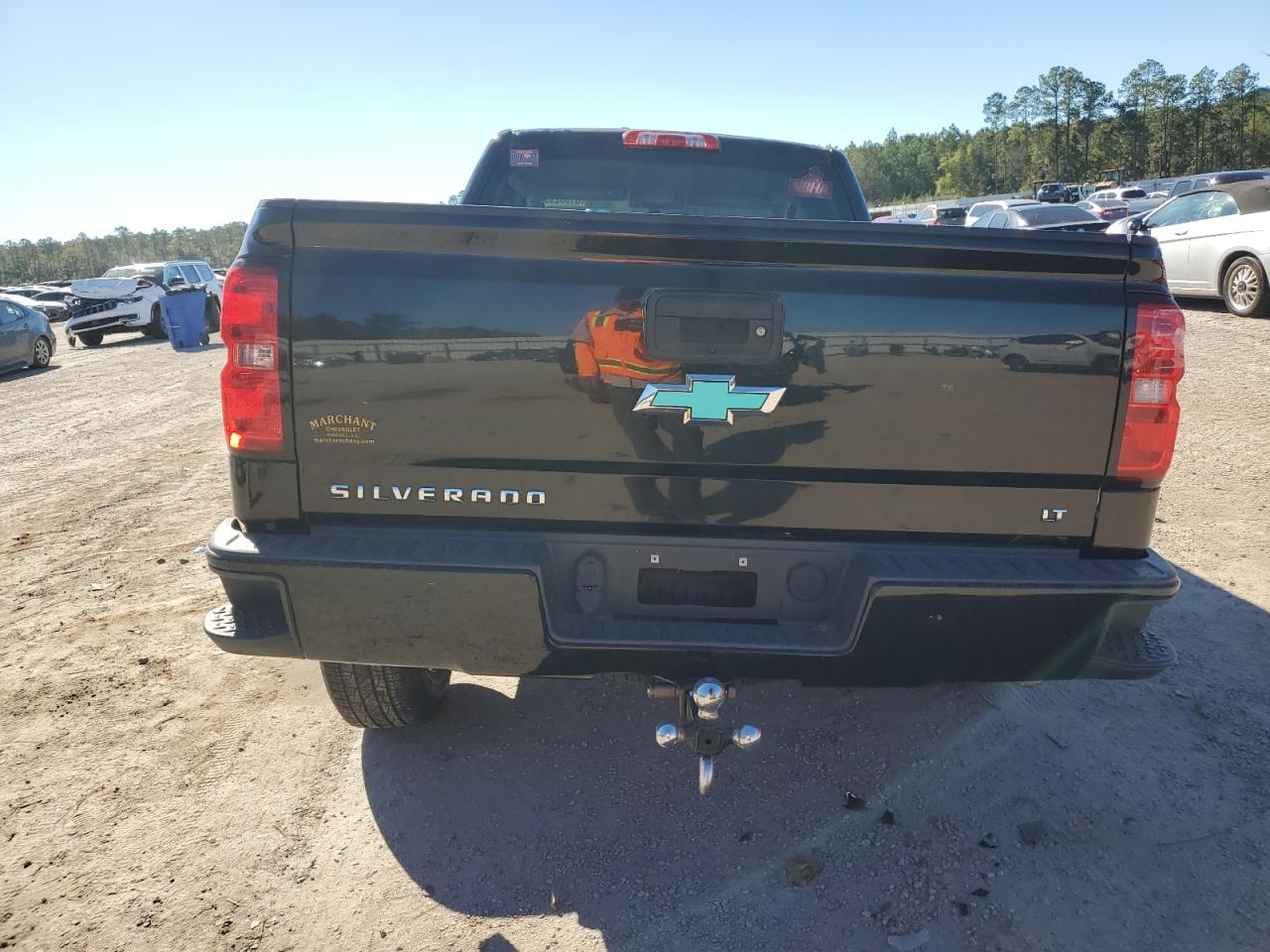 2017 Chevrolet Silverado VIN 1GCVKREC2HZ141554 Copart auction photo, front end damage thumbnail 6