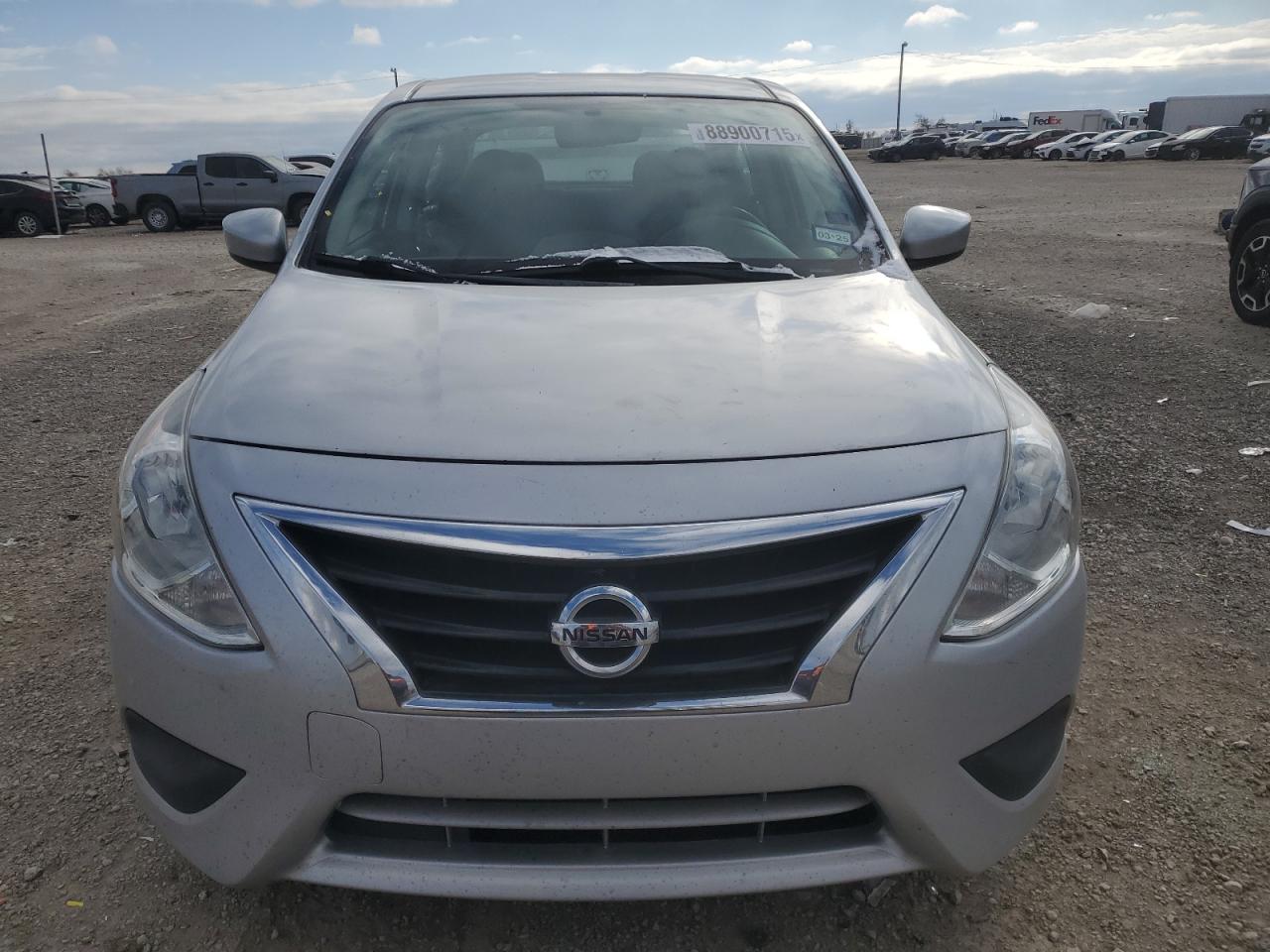 2019 Nissan Versa VIN 3N1CN7AP3KL807589 Copart auction photo, rear end damage thumbnail 5