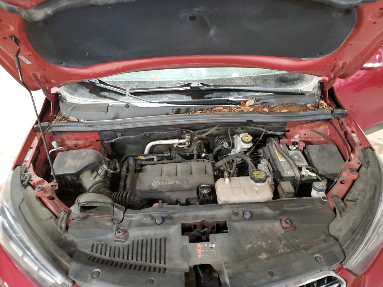 2018 Buick Encore VIN KL4CJCSB5JB608056 Copart auction photo, side / rear end damage thumbnail 12