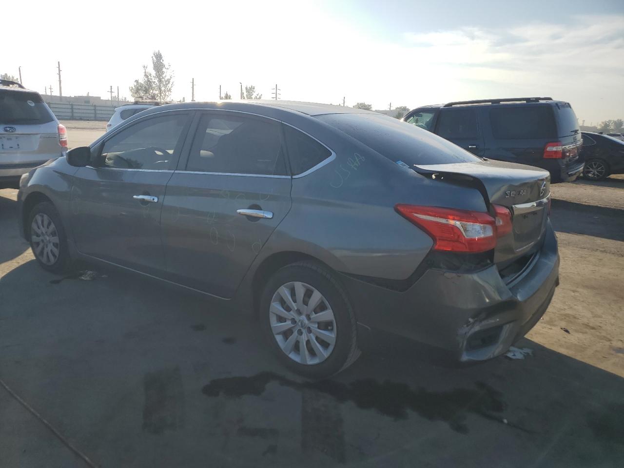 2017 Nissan Sentra VIN 3N1AB7AP0HY253410 Copart auction photo, rear end damage thumbnail 2