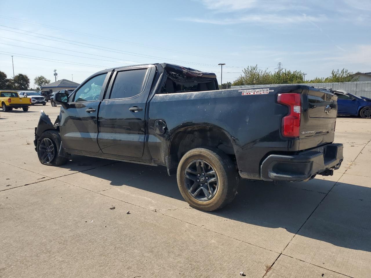 2021 Chevrolet Silverado VIN 3GCPYCEF6MG307762 Copart auction photo, all over damage thumbnail 2