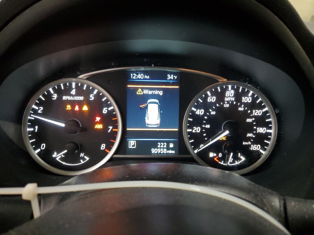 2019 Nissan Sentra VIN 3N1AB7AP3KL602578 Copart auction photo, front end / side damage thumbnail 9