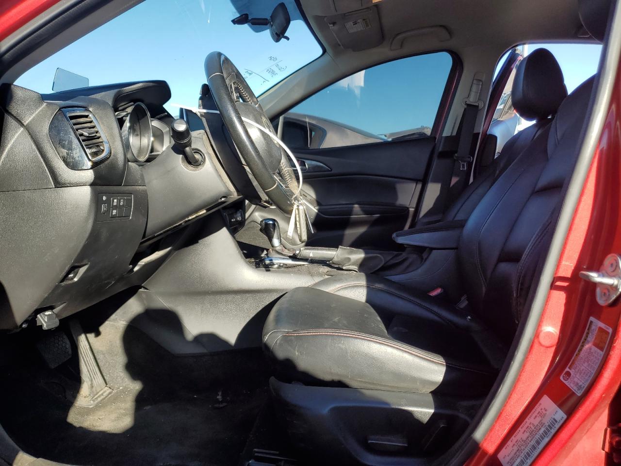 2014 Mazda 3 VIN JM1BM1V3XE1208135 Copart auction photo, front end damage thumbnail 7